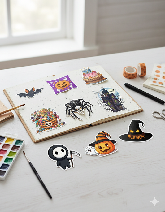 Spooky & Sweet Halloween Sticker Pack