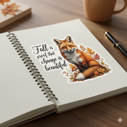 Cozy Autumn Blessings Sticker Bundle Great for Planners, Journaling, Scrapbooking, Bullet Journals, Etc